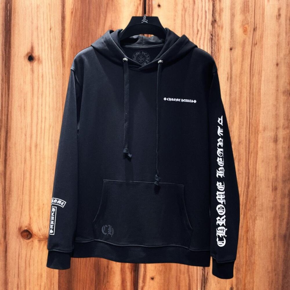 Chrome Hearts Men's Black Hoodie